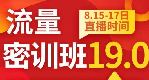 秋秋线上流量密训班19.0，打通流量关卡，线上也能实战流量破局插图