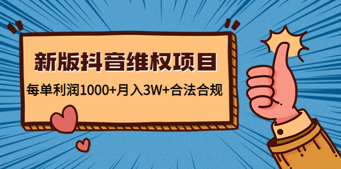 新版抖音维全项目：每单利润1000+月入3W+合法合规插图