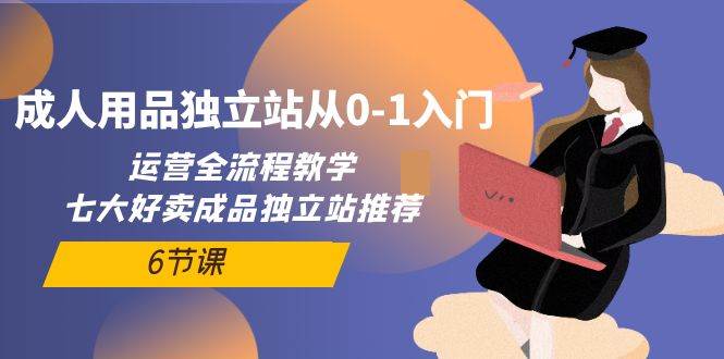 （10082期）成人用品独立站从0-1入门，运营全流程教学，七大好卖成品独立站推荐-6节课插图