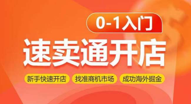 速卖通开店0-1入门，新手快速开店 找准商机市场 成功海外掘金插图