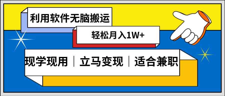 （8496期）低密度新赛道 视频无脑搬 一天1000+几分钟一条原创视频 零成本零门槛超简单插图