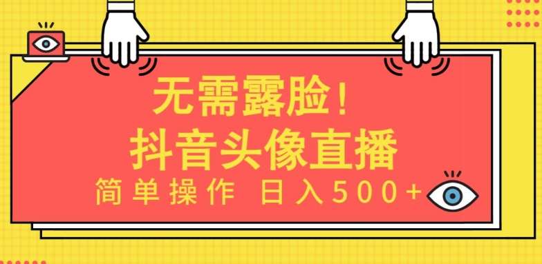 无需露脸，Ai头像直播项目，简单操作日入500+【揭秘】插图