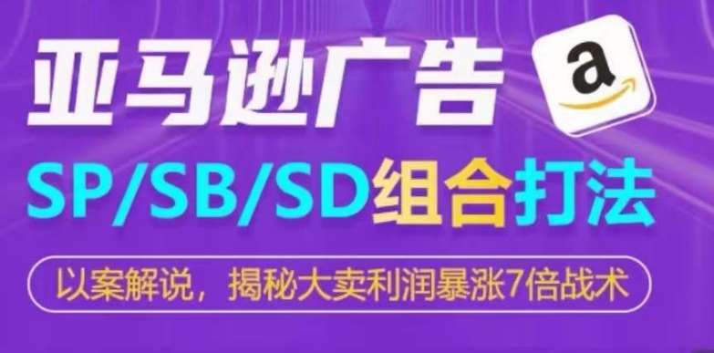 亚马逊SP/SB/SD广告组合打法，揭秘大卖利润暴涨7倍战术插图