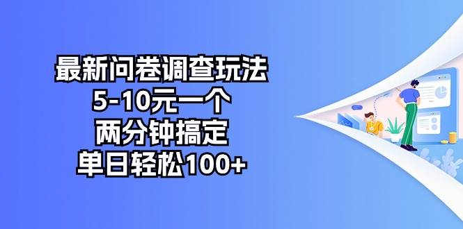 （10606期）最新问卷调查玩法，5-10元一个，两分钟搞定，单日轻松100+插图