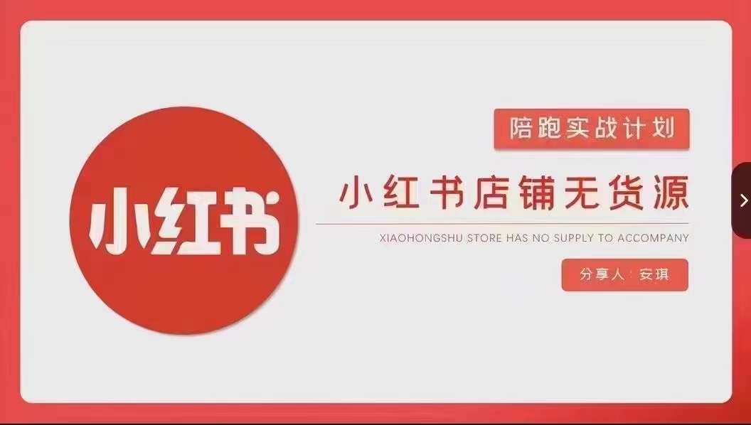 安琪-小红书店铺无货源实战，开店到售后全流程操作插图