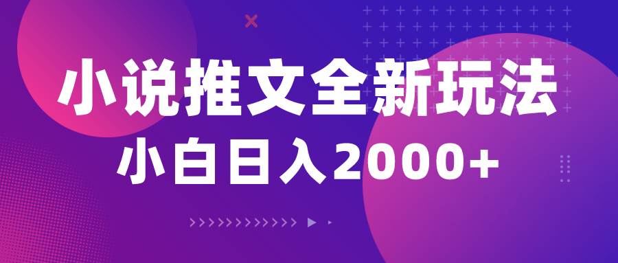 （10432期）小说推文全新玩法，5分钟一条原创视频，结合中视频bilibili赚多份收益插图