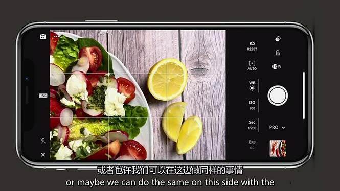 iPhone 美食摄影-掌握美食摄影造型-构图和编辑艺术-21节课-中英字幕插图4