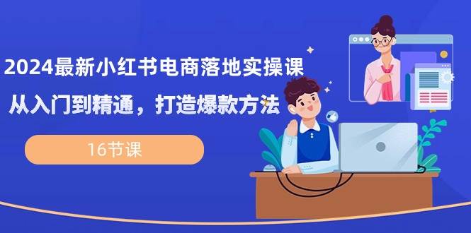 （10373期）2024最新小红书电商落地实操课，从入门到精通，打造爆款方法（16节课）插图