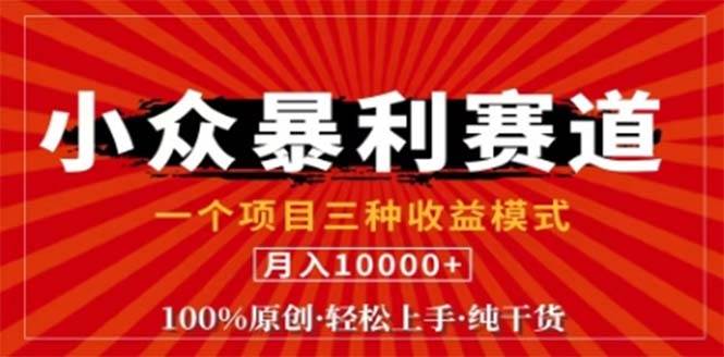 （12756期）视频号最新爆火赛道，三种可收益模式，0粉新号条条原创条条热门 日入1000+插图