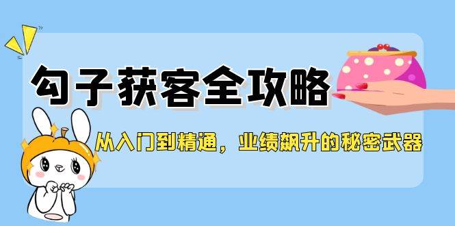 （12247期）从入门到精通，勾子获客全攻略，业绩飙升的秘密武器插图