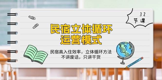 民宿立体循环运营模式：民宿高入住效率，立体循环方法，只讲干货（32节）插图