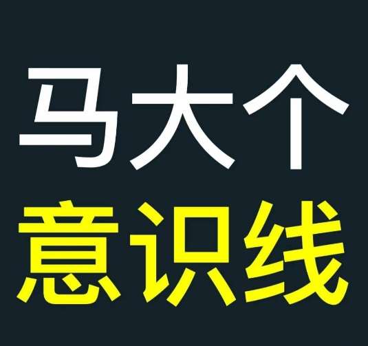 马大个意识线，一门改变人生意识的课程，讲解什么是能力线什么是意识线插图