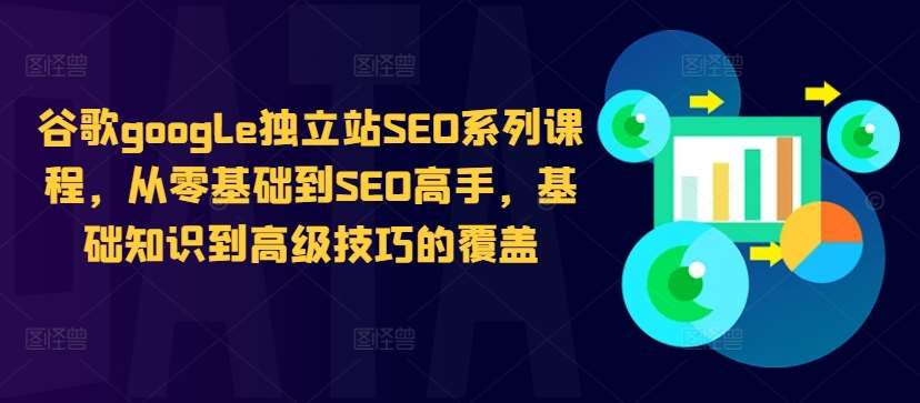 谷歌google独立站SEO系列课程，从零基础到SEO高手，基础知识到高级技巧的覆盖插图