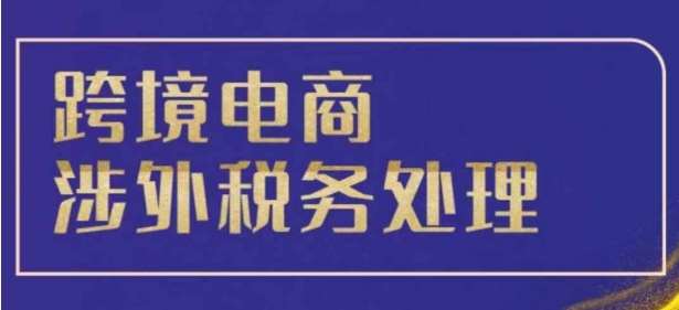 跨境税务宝典教程：跨境电商全球税务处理策略插图